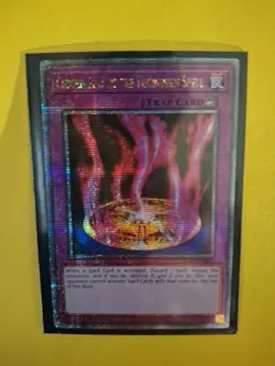 YuGiOh CURSED SEAL OF THE FORBIDDEN SPELL Quarter Century Secret RA03-EN076 N.M - Image 2