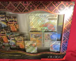 Pokemon S&V Paldean Fates **New** Great Tusk Iron Treads ex Premium Collection - Image 3