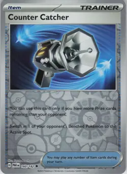 Counter Catcher 160/182 Uncommon Paradox Rift Pokemon Reverse Holo Near Mint - Image 1