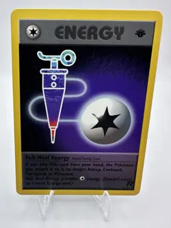 Full Heal Energy 81/82 1st Edition - Team Rocket Set - Vintage - Pokemon TCG - Image 1