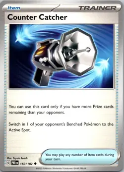 Counter Catcher 160/182 Uncommon Paradox Rift Pokemon Near Mint - Image 1