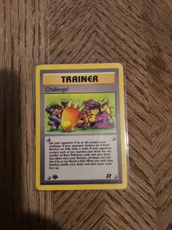 Challenge! 74/82 – Team Rocket 1st Edition - NM - WOTC Vintage 2000 Pokemon TCG - Image 1