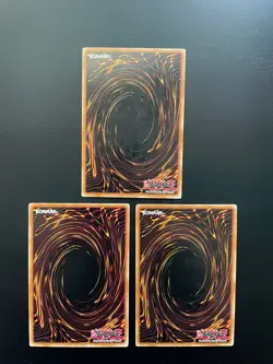 Yugioh Breaker The Magical Warrior SD6-EN009 1st Edition Common Damaged X3 - Image 2