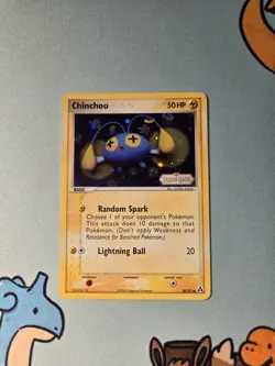 [HP] Chinchou - 50/92 - Pokemon Legend Maker - Common Reverse Holo Stamped - Image 1