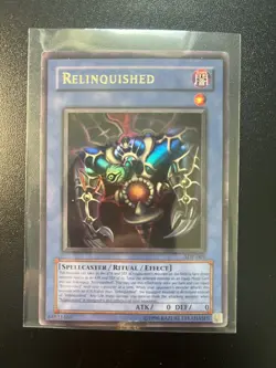 Yu-Gi-Oh! TCG Relinquished Pegasus SDP-001 Unlimited Ultra Rare - Image 1