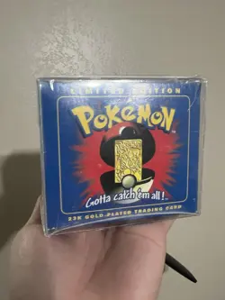 Pokemon 23K Gold Plated Charizard Burger King Trading Card 1999 SEALED! - Image 2