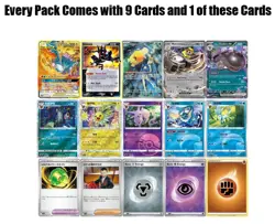 Pokemon Booster Pack Mid Tier - Guaranteed holo, Chase cards + More - Image 3