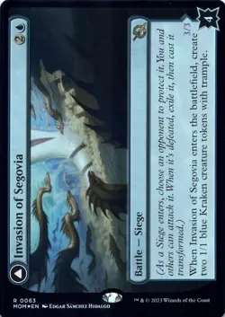 Invasion of Segovia (Foil) - March of the Machine - Magic MTG NM - Image 1