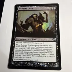 Animate Dead - Foil Graveborn Premium Deck - MTG Magic the Gathering - Image 1
