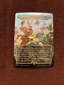 Touchdown! - Approach of the Second Sun (Borderless) Secret Lair Drop Foil - Image 1