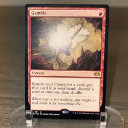 Gamble - 121 - Dominaria Remastered - NM - Normal - Image 2