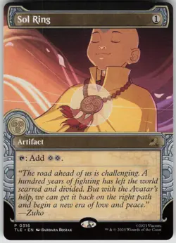 MTG Sol Ring (Showcase) Normal NM Avatar: The Last Airbender: Magic 316 - Image 1