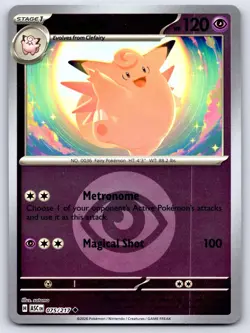 CLEFABLE (LOVE BALL) 075/217 ENERGY REVERSE HOLO ME: ASCENDED HEROES POKEMON NM - Image 1