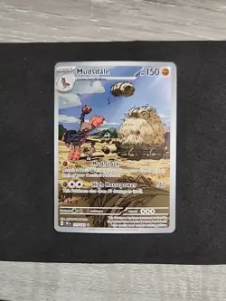 Pokemon Mudsdale 175/162 SV05: Temporal Forces Illustration Rare Holo 150 HP - Image 1