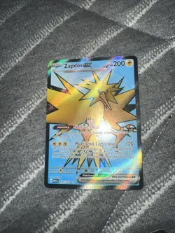 Zapdos ex 192/165 - Pokemon TCG -Scarlet & Violet 151 Ultra Rare Holo - Image 1