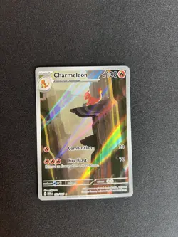 Charmeleon 169/165 - Scarlet Violet 151 Illustration Rare English Pokemon LP - Image 1