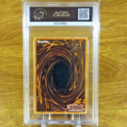 Yu-Gi-Oh! Legend of Blue Eyes Red-Eyes Black Dragon LOB-070 AGS NM+ 7.5 2002 - Image 3