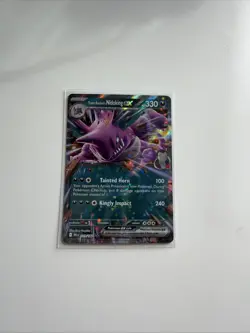 Pokemon TCG Team Rocket’s Nidoking ex SVP 217 Sv: Destined Rivals Promo NM - Image 1