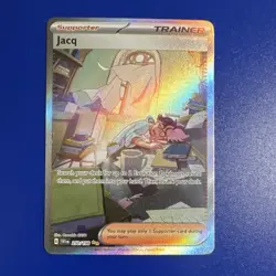 Pokemon Jacq Trainer Supporter Full Art Holo Special Illustration Rare 250/198 - Image 1