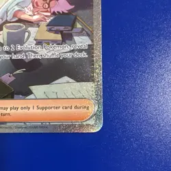 Pokemon Jacq Trainer Supporter Full Art Holo Special Illustration Rare 250/198 - Image 2