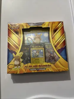 Pokemon Alolan Raichu Box Roaring Skies/Sun & Moon New Sealed W/wrap - Image 1