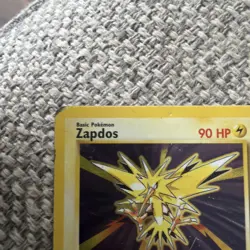 Pokemon Zapdos 16/102 Base Set Holo Rare WOTC 1999 – HP - Image 2