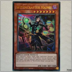 Witchcrafter Haine - MAMA-EN022 - Ultra Rare 1st Edition Yugioh - Image 1