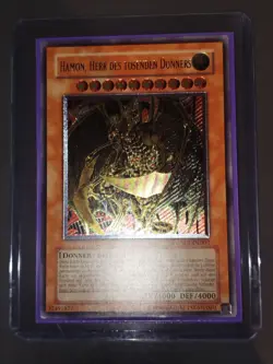 Yugioh! Hamon Lord Of Striking Thunder Ultimate Rare SOI-DE002 Near Mint - Image 1
