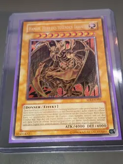 Yugioh! Hamon Lord Of Striking Thunder Ultimate Rare SOI-DE002 Near Mint - Image 3