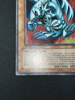 Yugioh Blue-Eyes Toon Dragon MRL-000 Magic Ruler 1st Edition - Image 4