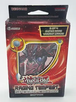 2017 YuGiOh Raging Tempest Special Edition Mini Box NEW SEALED - Image 1