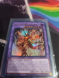 Yugioh! Invoked Magistus Omega BPRO-EN100 Ultra Rare 1st Edition Near Mint - Image 1