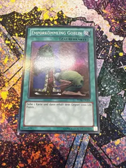 Yu-Gi-Oh! Upstart Goblin -TU08-EN004- Super Rare- Unlimited NM GERMAN LP - Image 1