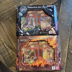 ONE PIECE Illustration Box Vol 5 & Vol 6 NEW PRB-02 OP-13 Bundle TCG - Image 1