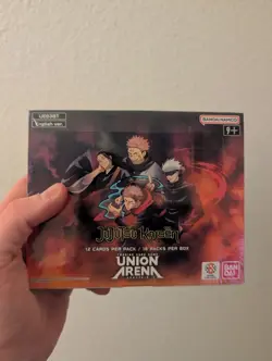 Union Arena Jujutsu Kaisen UE03BT BOOSTER BOX Factory Sealed 16 Packs English - Image 1