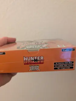 Hunter x Hunter Booster Box Union Arena TCG - Brand New Factory Sealed English - Image 2