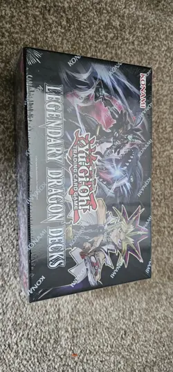 YuGiOh Trading Card Game TCG Legendary Dragon Decks Box Sealed - Image 1