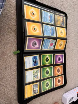 VaultX Binder with Pokemon TCG Card Lot with Sleeves, Rare and Regular Cards - Image 2