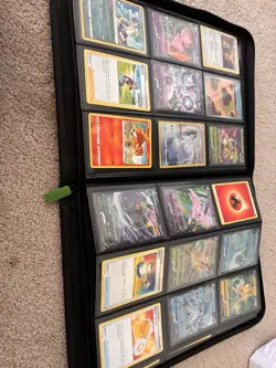 VaultX Binder with Pokemon TCG Card Lot with Sleeves, Rare and Regular Cards - Image 5