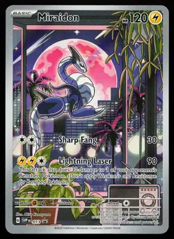 Miraidon 013 Holo Illustration Rare Scarlet & Violet Promo Pokemon Card - Image 1
