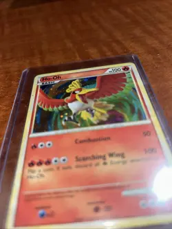 Pokemon TCG Ho-Oh Holo Rare Card 9/95 Call of Legends 2011 - Image 1