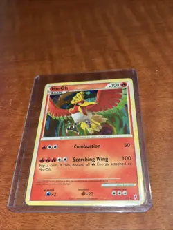 Pokemon TCG Ho-Oh Holo Rare Card 9/95 Call of Legends 2011 - Image 2