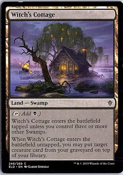 Witch's Cottage C Throne of Eldraine 249 LP MTG - Image 1