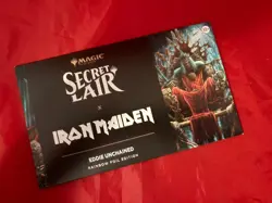 MTG Magic Gathering Secret Lair Iron Maiden Eddie Unchained Rainbow Foil Edition - Image 1