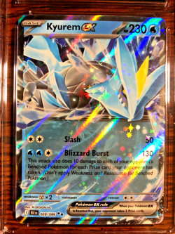 Kyurem EX Double Rare #028|CGC PRISTINE 10|2025 SV Black Bolt|Pokemon TCG - Image 2