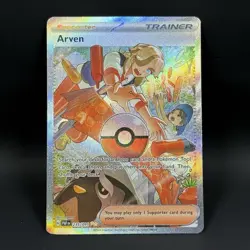 Pokemon Arven 235/091 NM Special Illustration Rare Paldean Fates - Image 1