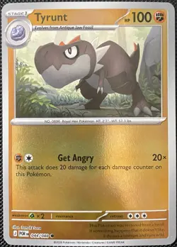 Tyrunt 044/088 Me03: Perfect Order Reverse Holo - Pokemon Card - Image 1