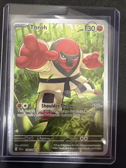Throh Pokemon Black Bolt 128/086 Near Mint - Image 1