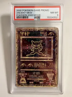 PSA 8 Ancient Mew Holo 2000 Pokemon Movie Promo NM-MT VINTAGE WOTC - Image 1