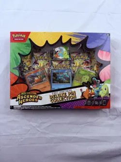 Pokemon TCG: Ascended Heroes First Partner Deluxe Pin Collection Sealed Box - Image 1